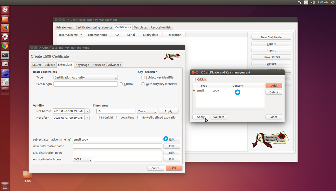 Ubuntu ikev2 client настройка